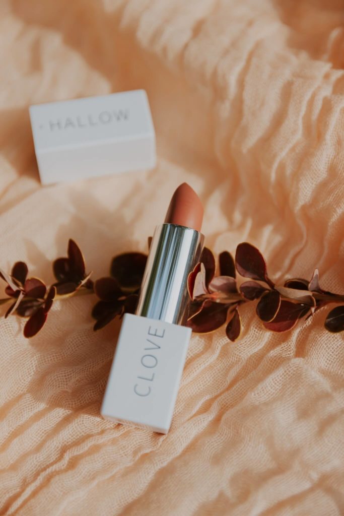 Clove and Hallow Lipstick with Florals