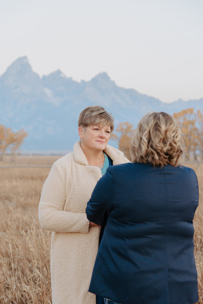Elopement Ceremony in Jackson Hole Wyoming