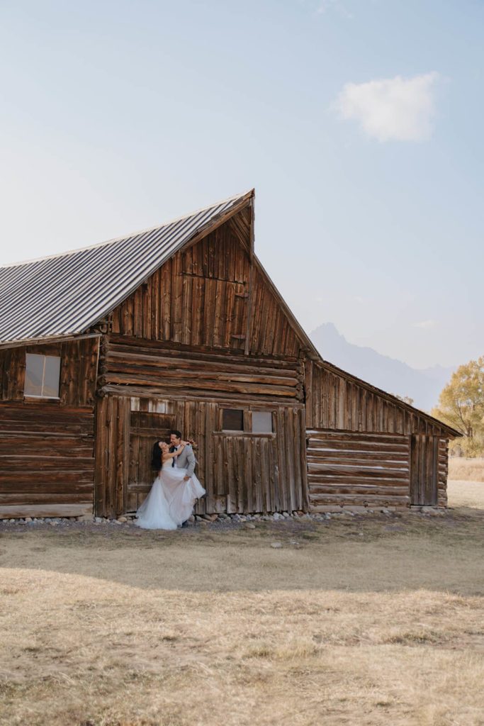 Rachel and Clay Elopement Photo by Barn