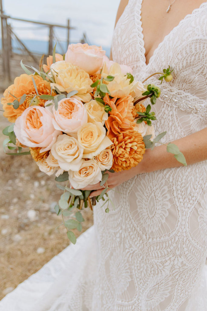 Bridal Bouquet for Fall Wedding in Wyoming