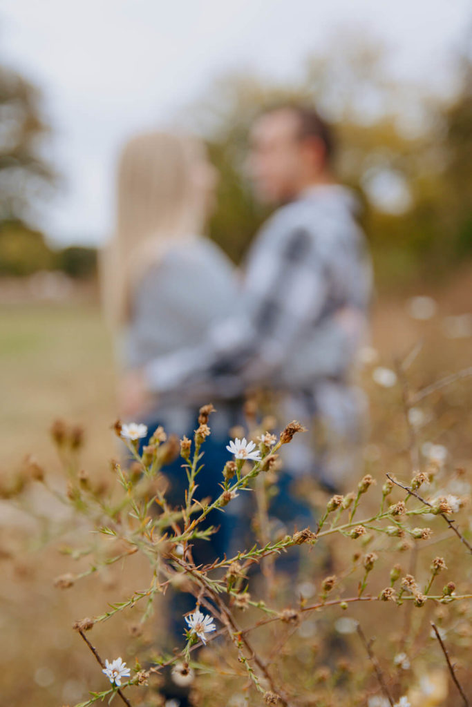 Photo of Oklahoma Flowers During Engagement Shoot