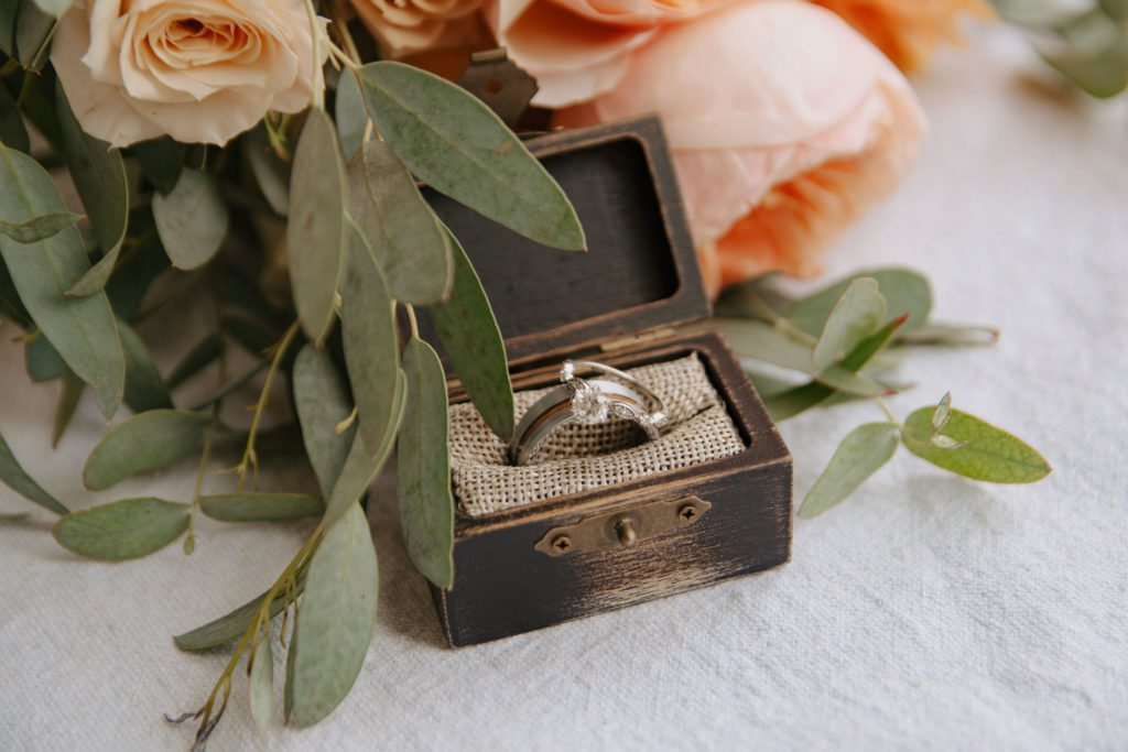 Wedding Ring Before the Ceremony