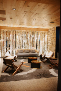 Cloud Veil luxury lounge in Jackson Hole