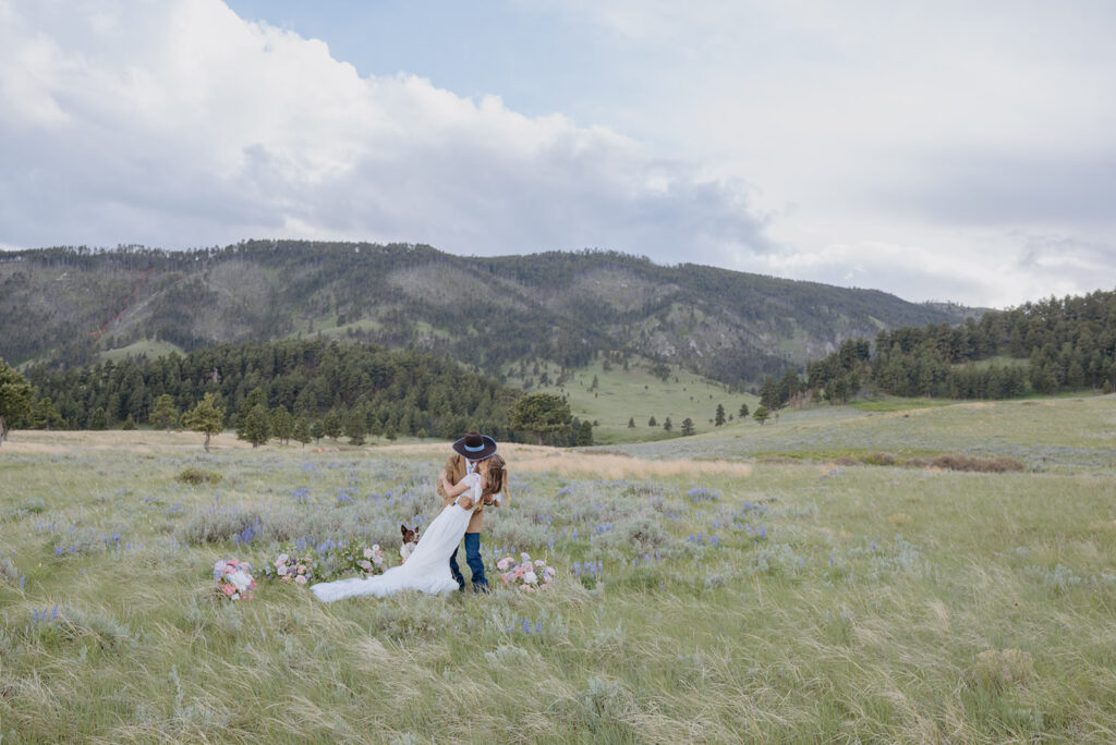 Wyoming Elopement in the Big Horn Mountains 